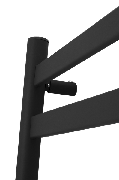Полотенцесушитель электрический HOLLER Вельвет VL00165BM 600x500, черный матовый