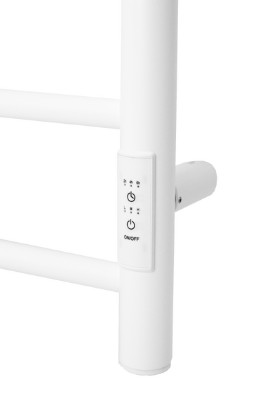 Полотенцесушитель электрический HOLLER Клео KL00184WM 800x400, белый матовый