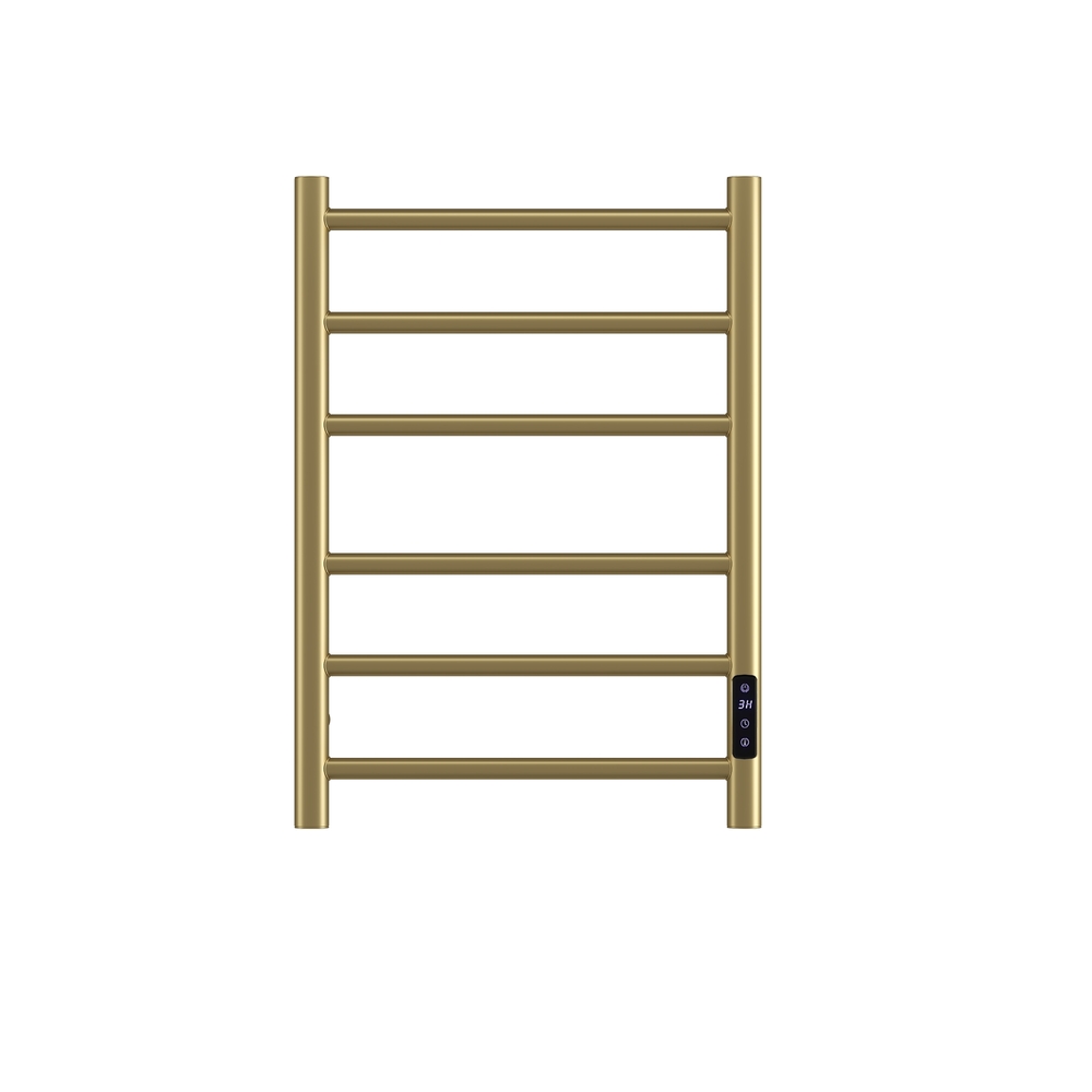 Полотенцесушитель электрический HOLLER Клео KL00164GL 600x400, золотой матовый