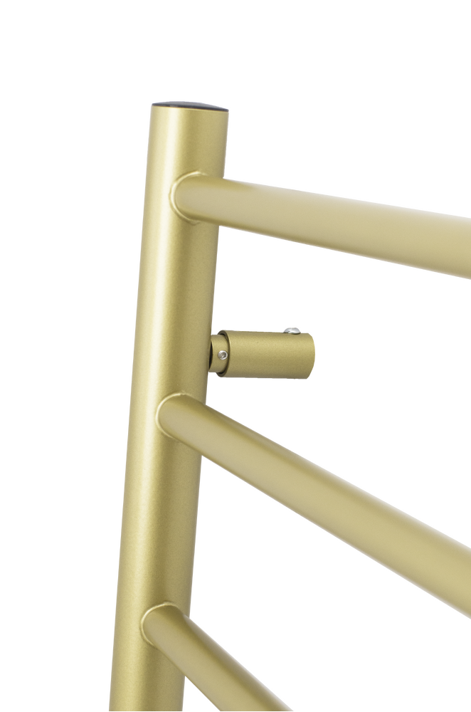 Полотенцесушитель электрический HOLLER Клео KL00164GL 600x400, золотой матовый