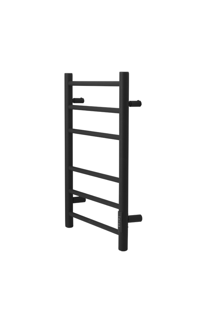 Полотенцесушитель электрический HOLLER Клео KL00164BM 600x400, черный матовый