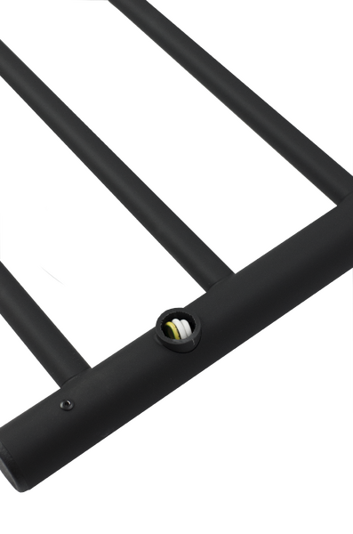 Полотенцесушитель электрический HOLLER Клео KL00164BM 600x400, черный матовый