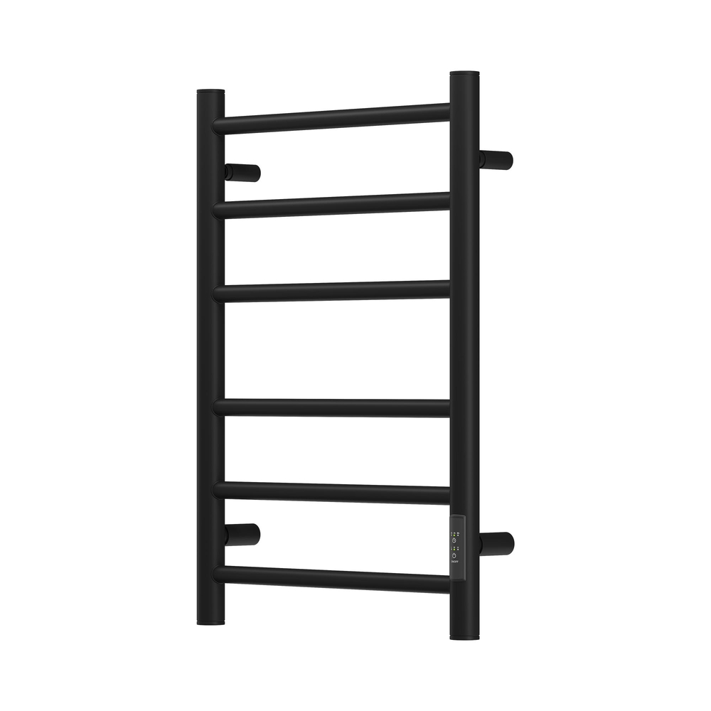 Полотенцесушитель электрический HOLLER Клео KL00164BM 600x400, черный матовый