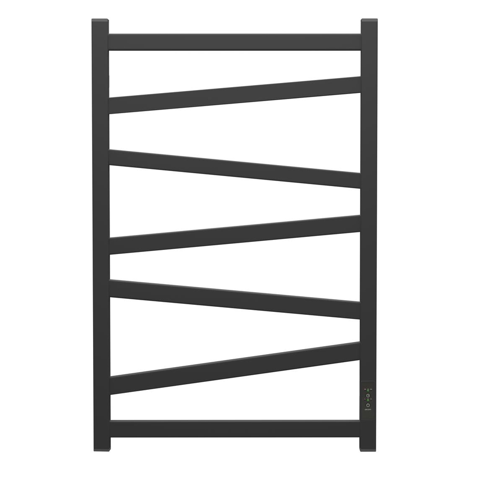 Полотенцесушитель электрический HOLLER Альба AL00185BM 800x500, черный матовый