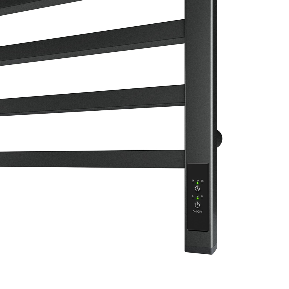 Полотенцесушитель электрический HOLLER Ларго LR00185GF 800x500, графит металлик