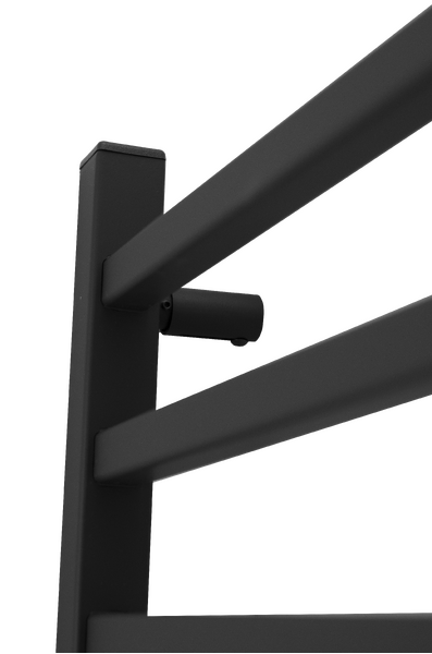 Полотенцесушитель электрический HOLLER Ларго LR00185BM 800x500, черный матовый