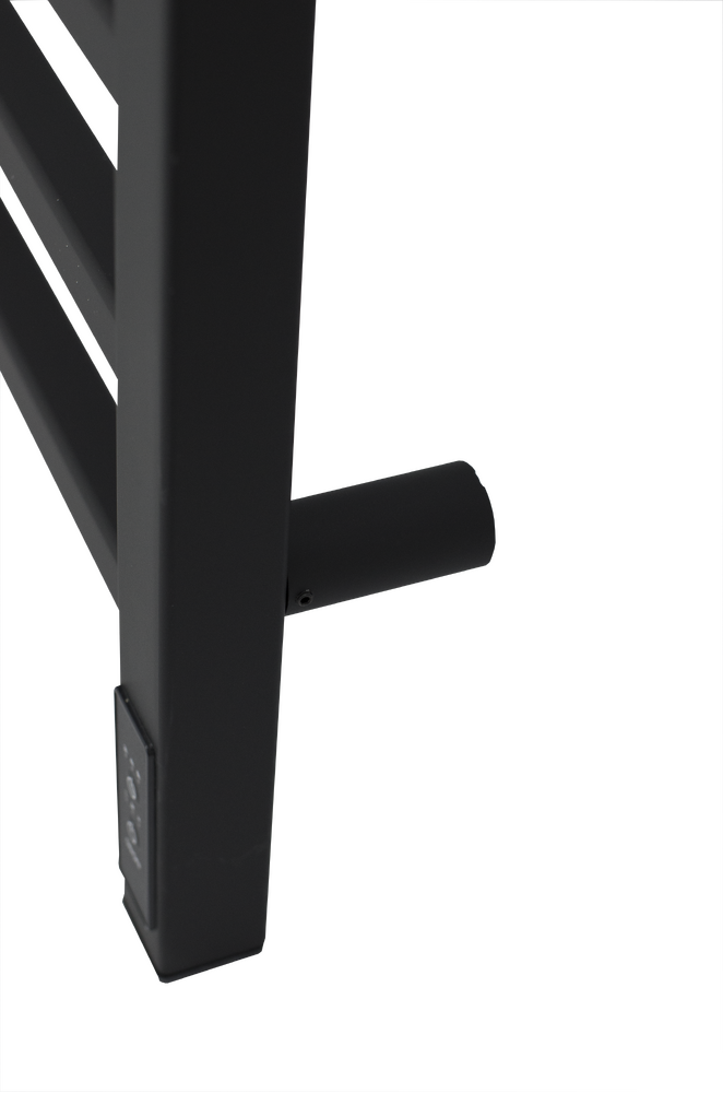 Полотенцесушитель электрический HOLLER Ларго LR00185BM 800x500, черный матовый
