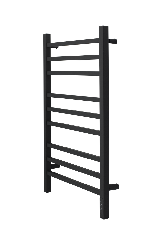 Полотенцесушитель электрический HOLLER Ларго LR00185BM 800x500, черный матовый