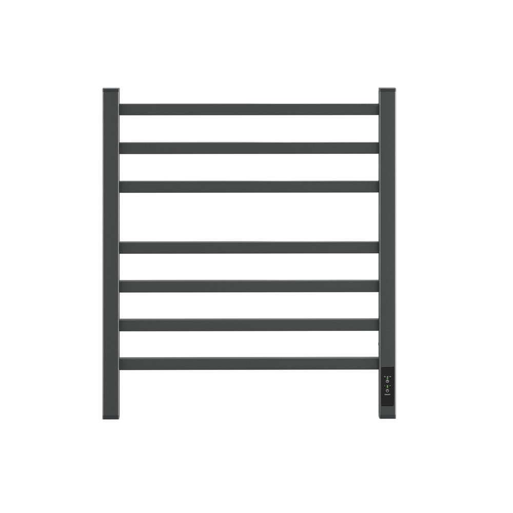Полотенцесушитель электрический HOLLER Ларго LR00165GF 600x500, графит металлик