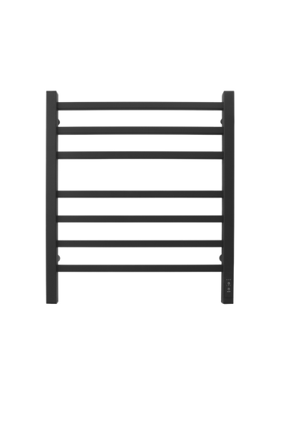 Полотенцесушитель электрический HOLLER Ларго LR00165BM 600x500, черный матовый