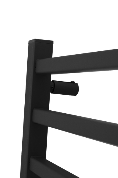 Полотенцесушитель электрический HOLLER Ларго LR00165BM 600x500, черный матовый