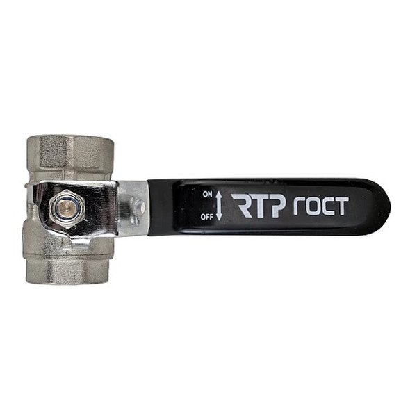 Кран вода RTP ГОСТ 3/4" г/г руч PN40 49302