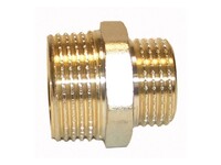 Ниппель перех. 25*20 латунь (литьё)