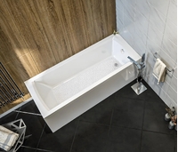Ванна акрил BAS СТАНДАРТ "АМУР" 170х70 (б/фолдона, б/сифона, на каркасе Стандарт 50, на ножках)