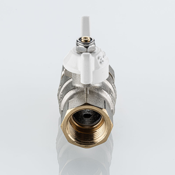 Кран вода VALTEC BASE-ГОСТ 1/2" г/ш баб американка (бел. руч.) VT.227S.NW.04