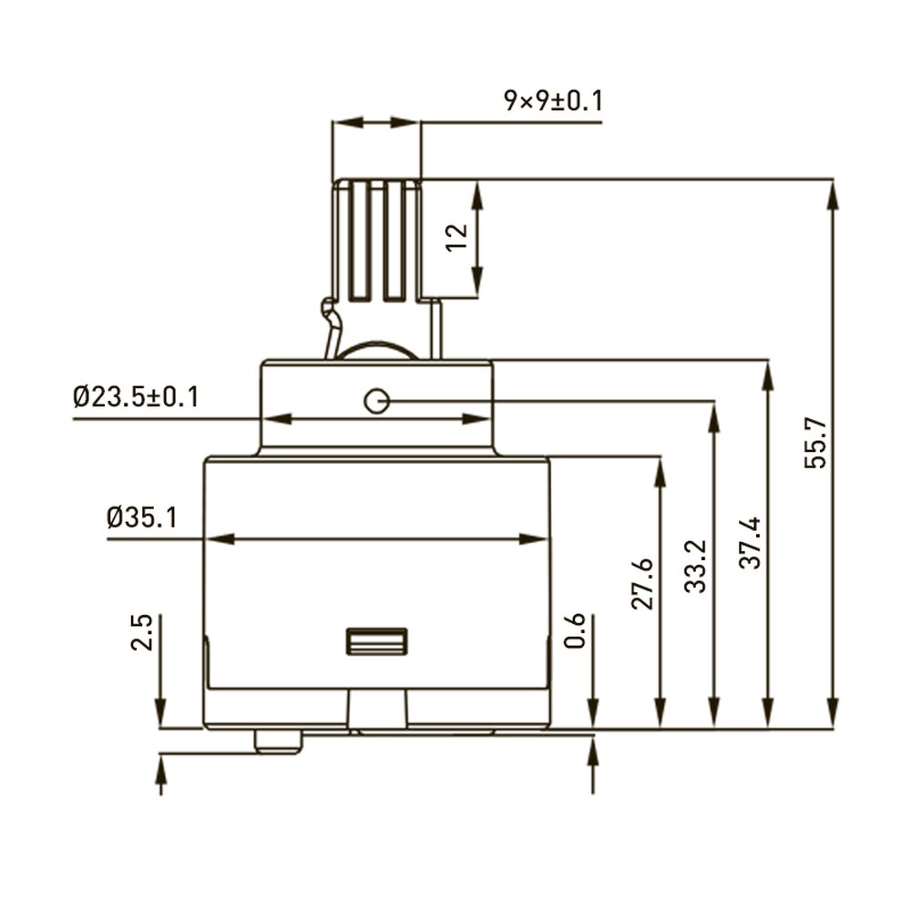 Картридж GROSS AQUA 35 мм F0217