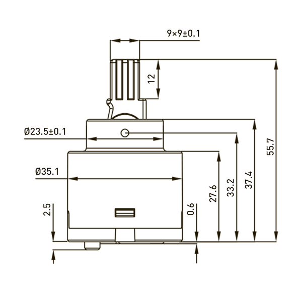 Картридж GROSS AQUA 35 мм F0217