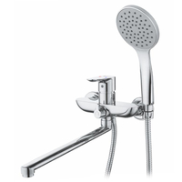 Смеситель д/в д/из вст.див GROSS AQUA Эстетика (Space) 7515288C-35L(F)