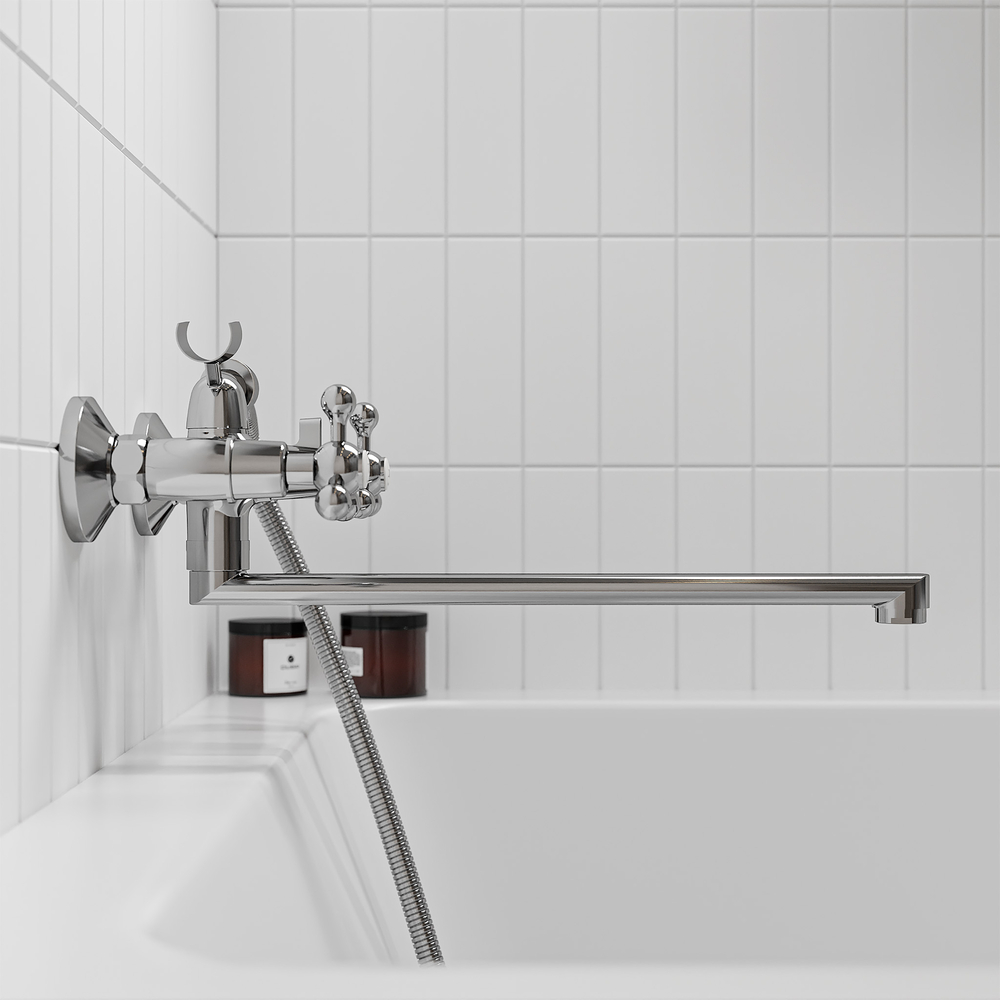 Смеситель д/в дл.нос GROSS AQUA Практик (Yota) 7088039C-35L(F)