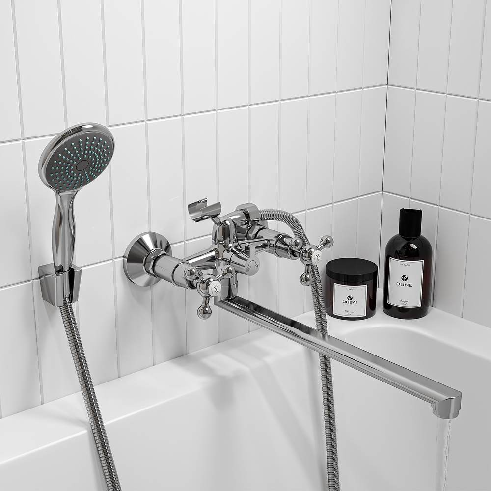 Смеситель д/в дл.нос GROSS AQUA Практик (Yota) 7088039C-35L(F)