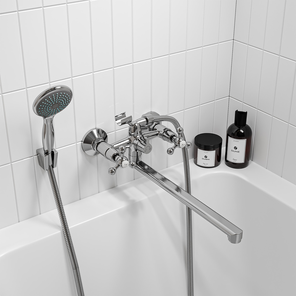Смеситель д/в дл.нос GROSS AQUA Практик (Yota) 7088039C-35L(F)