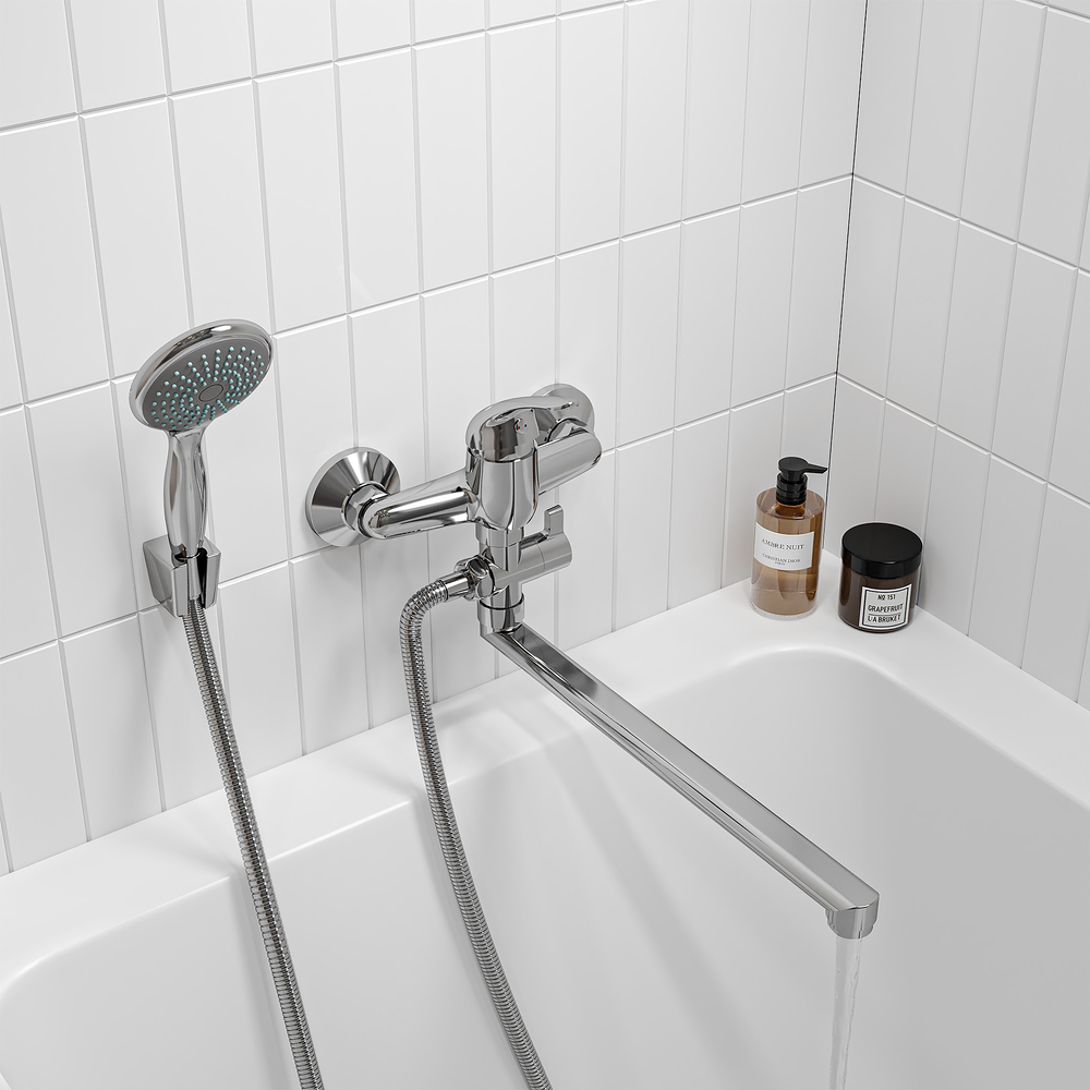 Смеситель д/в дл.нос GROSS AQUA Мини (Mini) 7210213-35F