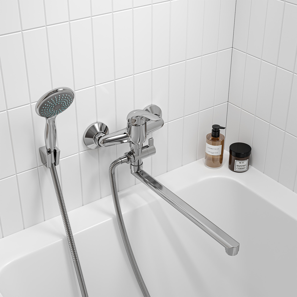 Смеситель д/в дл.нос GROSS AQUA Мини (Mini) 7210213-35F