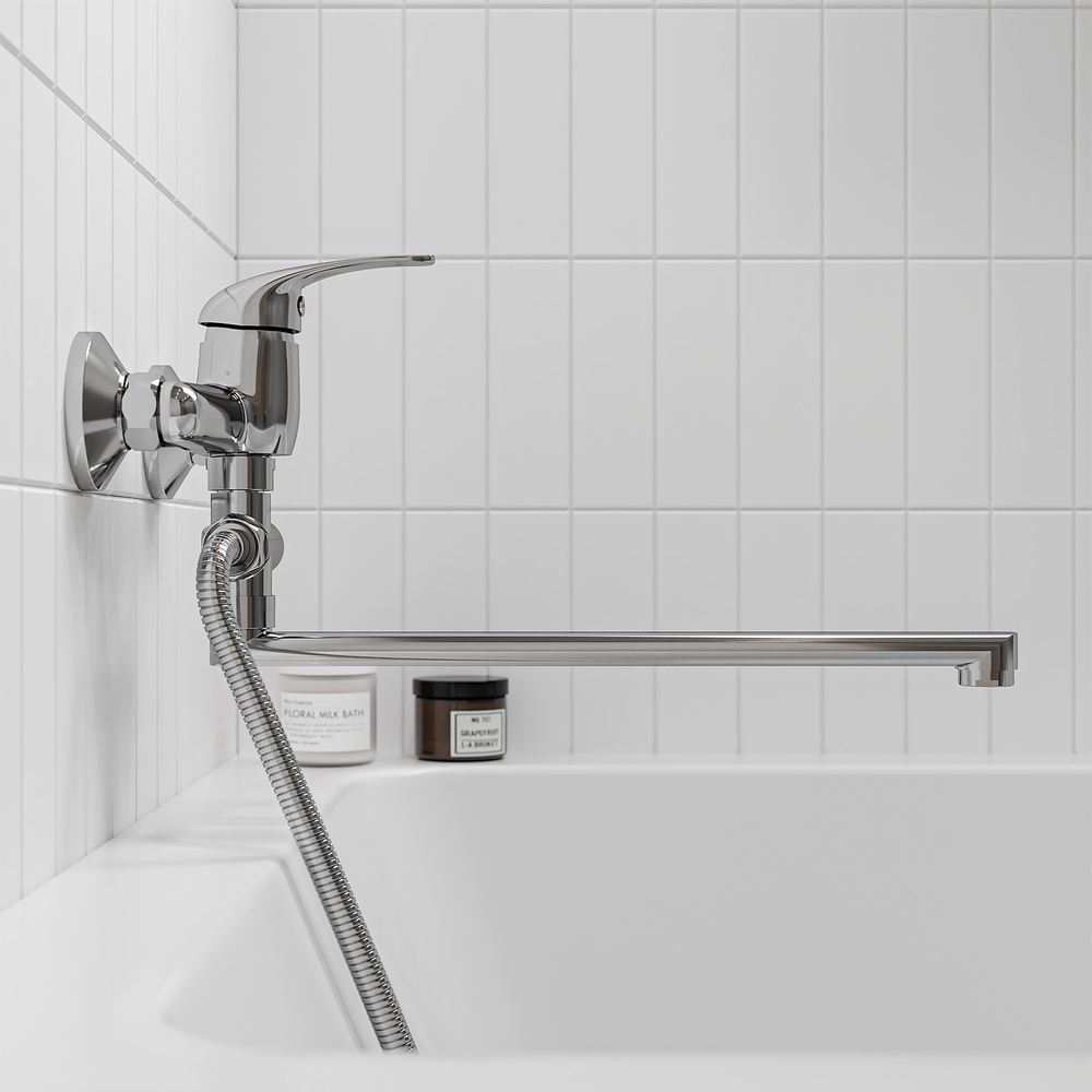 Смеситель д/в дл.нос GROSS AQUA Мини (Mini) 7210213-35F