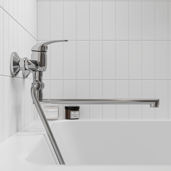 Смеситель д/в дл.нос GROSS AQUA Мини (Mini) 7210213-35F