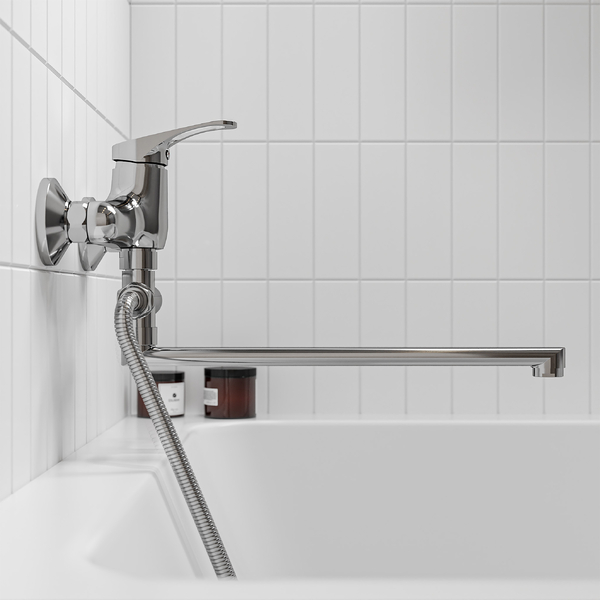 Смеситель д/в дл.нос GROSS AQUA Базис (Base) 7237258C-35L(F)