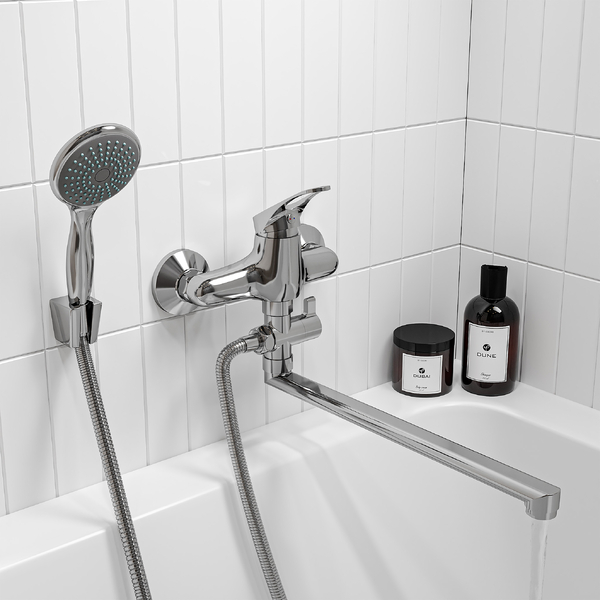 Смеситель д/в дл.нос GROSS AQUA Базис (Base) 7237258C-35L(F)