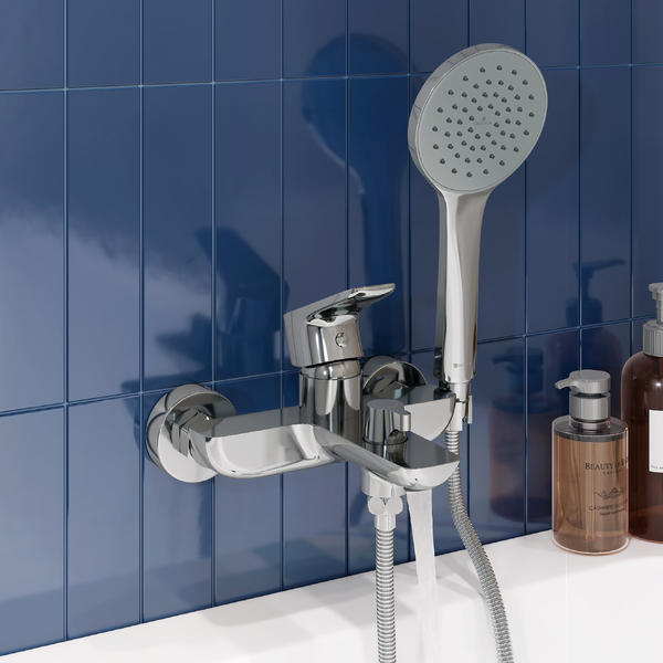 Смеситель д/ванны кор.нос GROSS AQUA Эволют (Evo) 2155297С