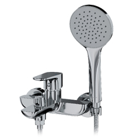 Смеситель д/ванны кор.нос GROSS AQUA Эволют (Evo) 2155297С