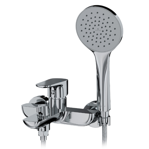 Смеситель д/ванны кор.нос GROSS AQUA Эволют (Evo) 2155297С
