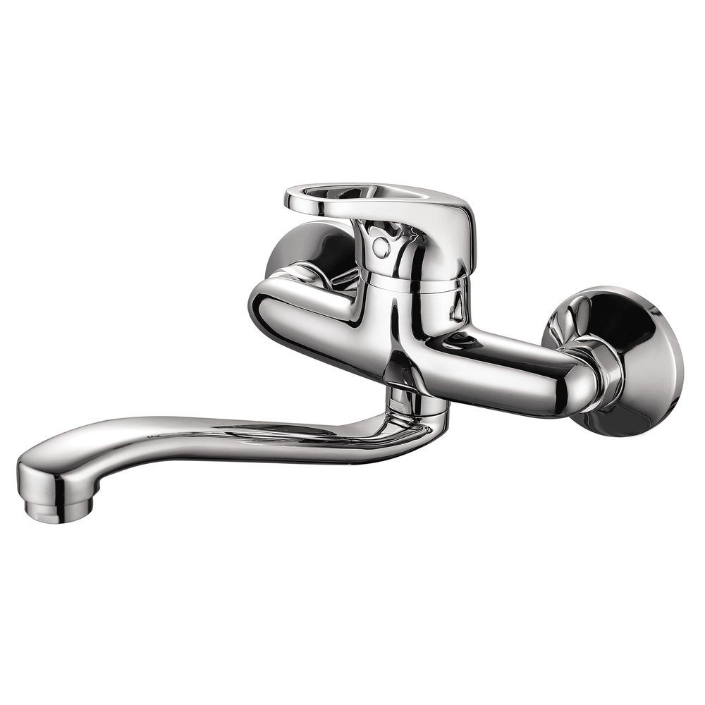 Смеситель д/к GROSS AQUA Оптимум (Optima) 4548511-20S настенный