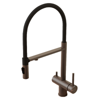Смеситель д/к.с под.к фильт.с гиб.из.GROSS AQUA Сталь (Neosteel) GA3188611SSGMB