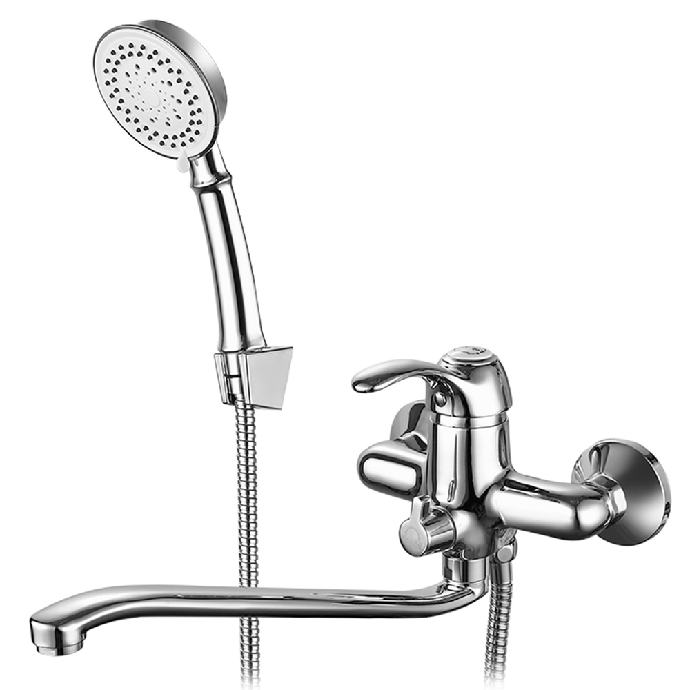 Смеситель для ванны дл.изл. GROSS AQUA Прованс (Provance) 7518586С-35S