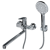 Смеситель ванна длинный излив GROSS AQUA Престиж (Prado) 7578828C-35F