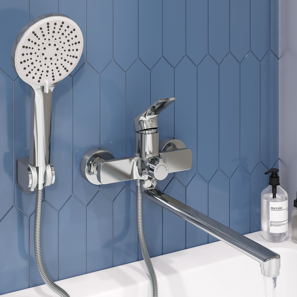 Смеситель для ванны дл.излив GROSS AQUA Престиж (Prado) 7578828C-35F