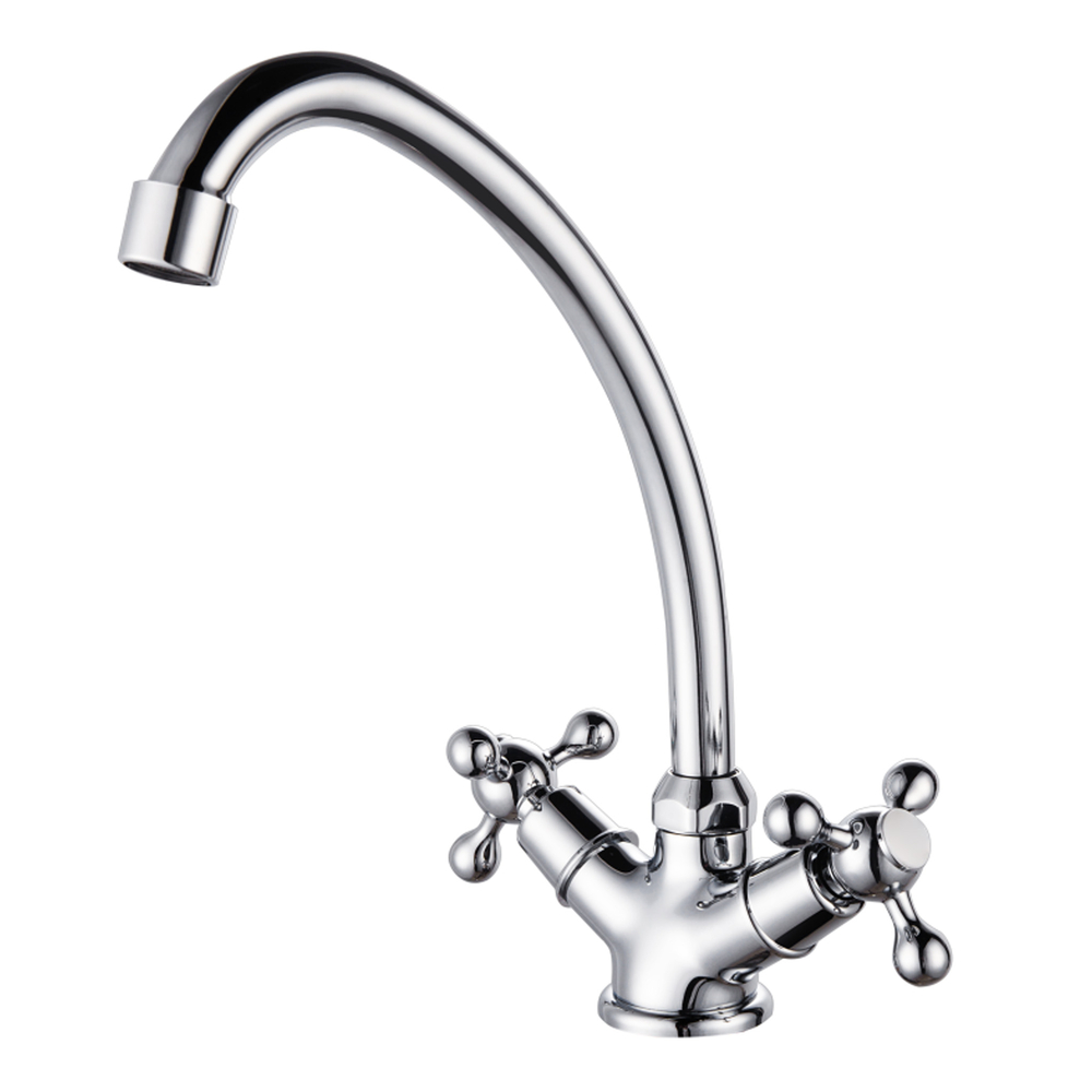 Смеситель для кухни GROSS AQUA Практик (Yota) 3088039С-B03 тонк/излив