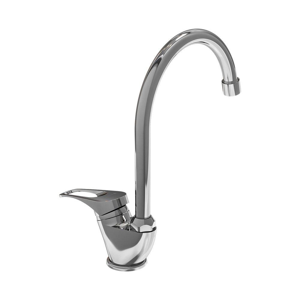 Смеситель кухня GROSS AQUA Базис (Base) 3205258С-В01
