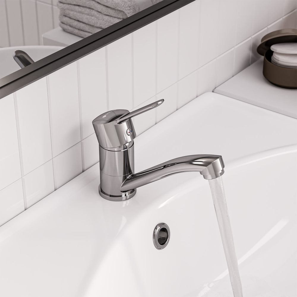 Смеситель кухня GROSS AQUA Альфа (Alfa) 3210313C-G0109