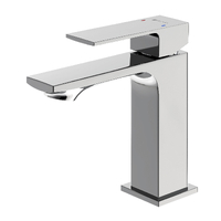 Смеситель для умывальника GROSS AQUA Грани (Edge) 6210880C