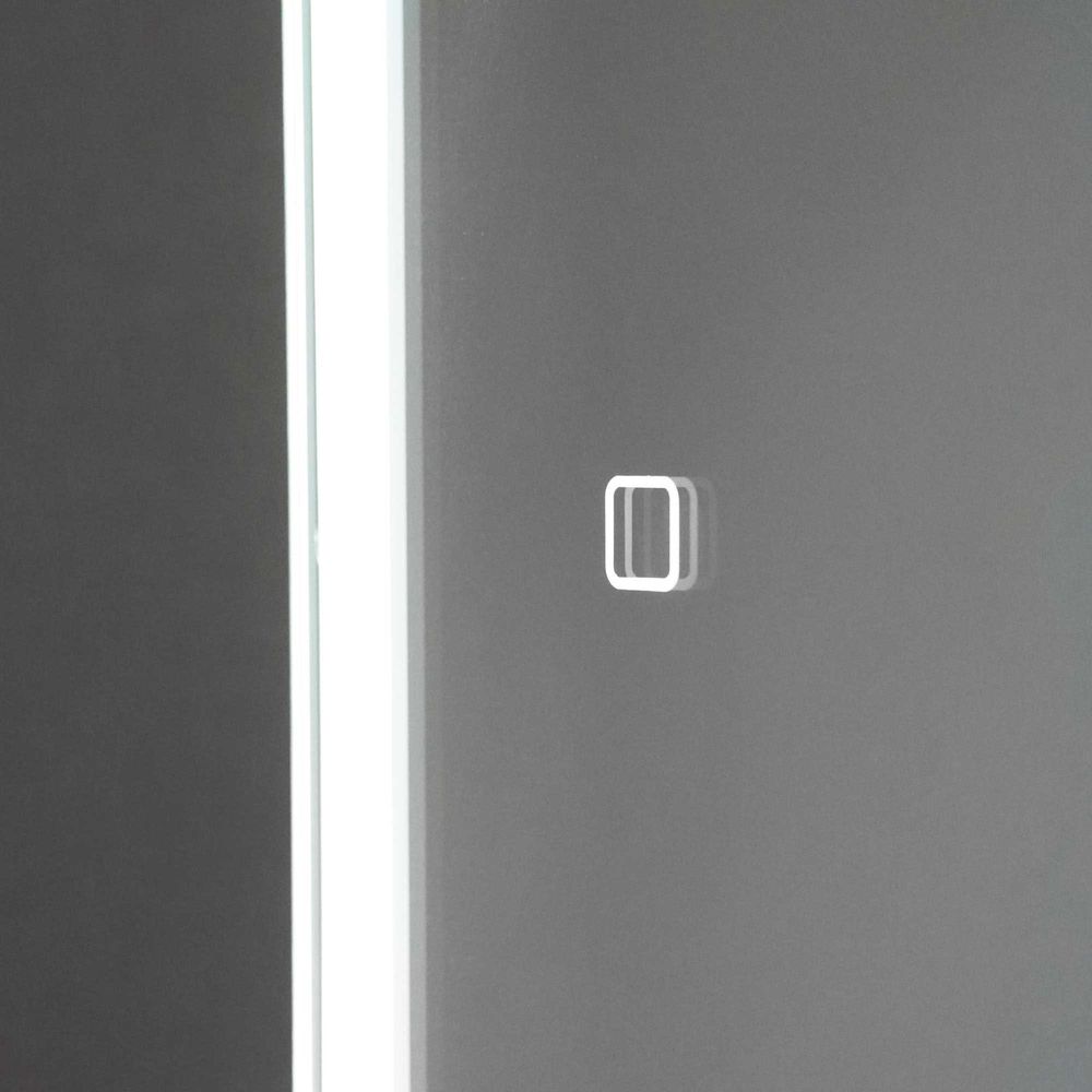 Шкаф зеркальный COSMETIC Light -50 белый Alavann 
