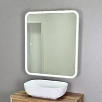 Шкаф зеркальный COSMETIC Light -70 белый Alavann 