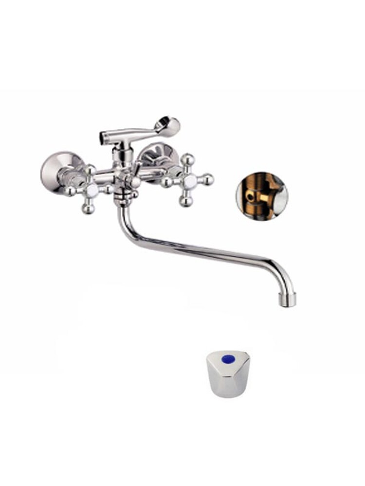 Смеситель Ванна Lemen 1/2 м/к Лючия (22410) латунь