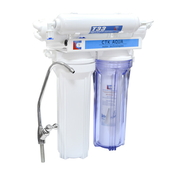 Питьевая система очистки СТК (рег.№468190) 4 ступени, система УФ мембраны под мойку с краном (NW-UF-304)*