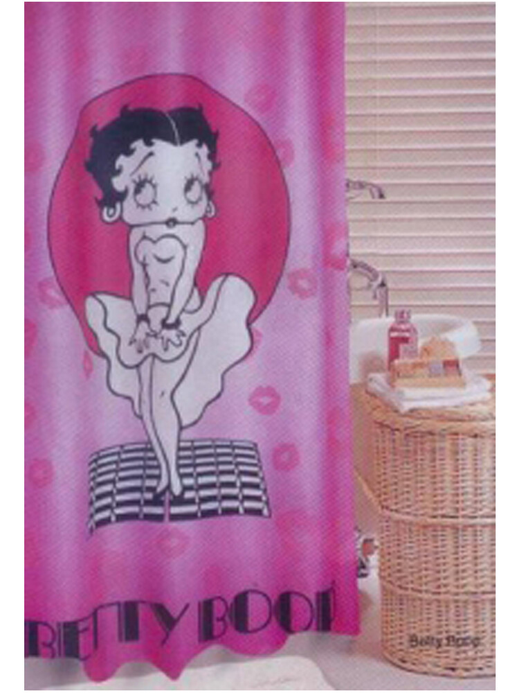 Штора д/ван "ZALEL" ФОТОПРИНТ Детская 180х200 Betty Boop 