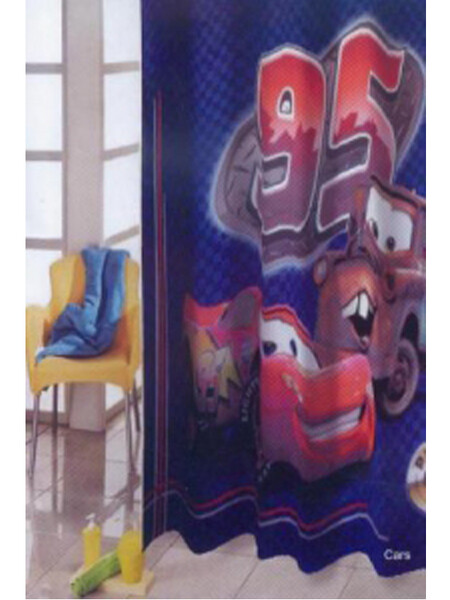 Штора д/ван "ZALEL" ФОТОПРИНТ Детская 180х200 Cars 