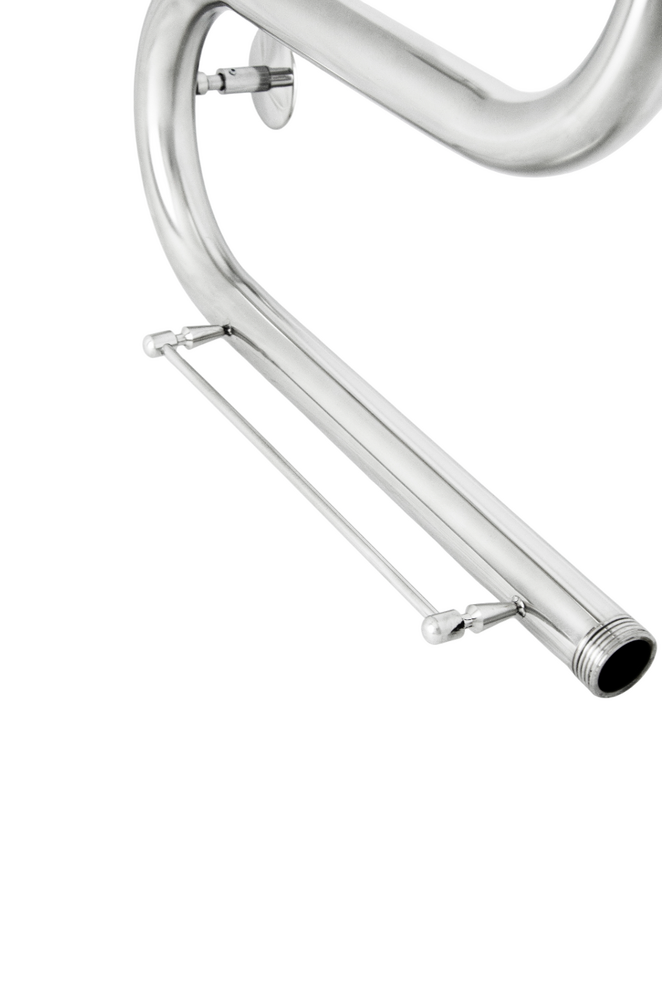 Полотенцесушитель М 50*40 ф1" с 2-мя полочками (К-крепеж 2) 07669